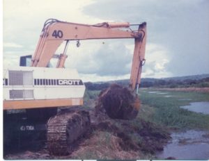 Primera retroexcavadora de CATSA